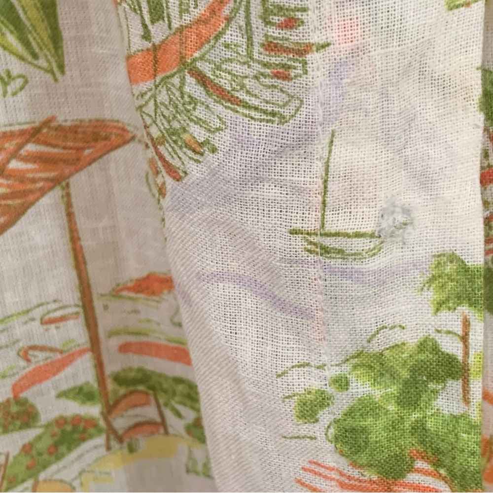 *NWT* Cynthia Rowley Tropical Print Beach Swim Cover Up / Kaftan - Picture 12 of 12